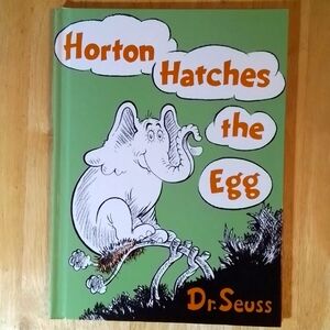 BRAND NEW WITHOUT TAG HARDBACK HORTON HATCHES AN EGG BOOK BY DR. SUESS